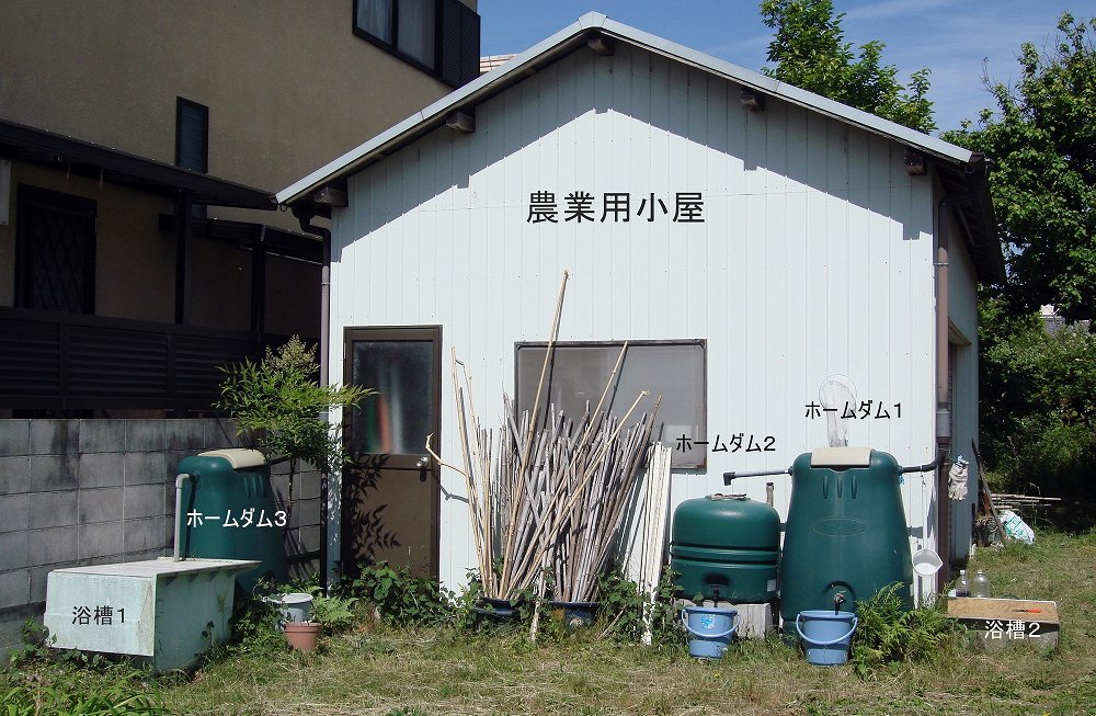 雨水の有効利用